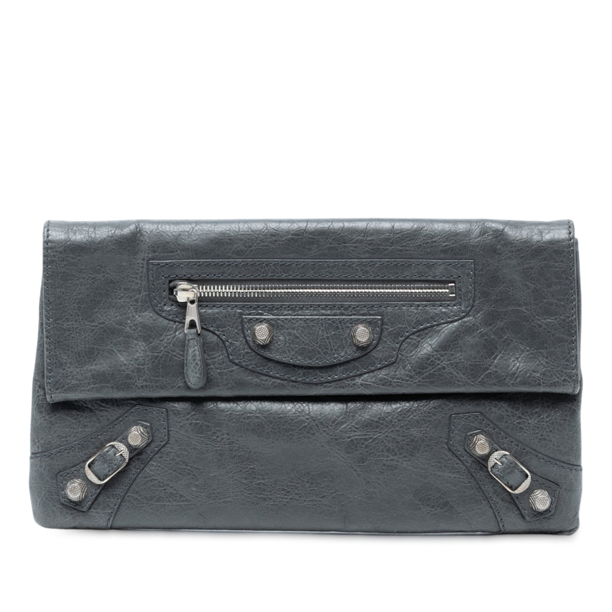 Lambskin Motocross Giant 12 Envelope Clutch