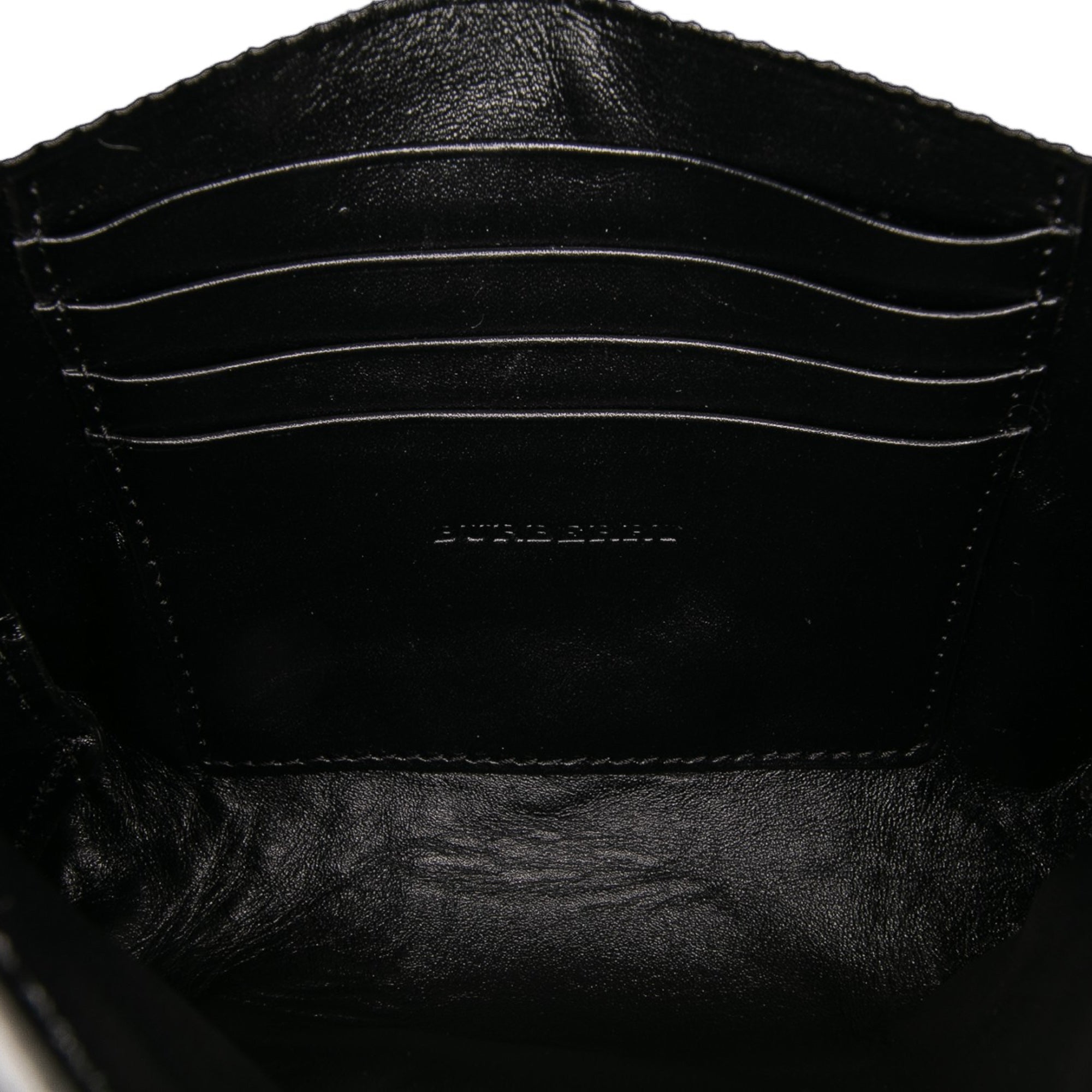Embossed Grain Check Leather Langley Crossbody