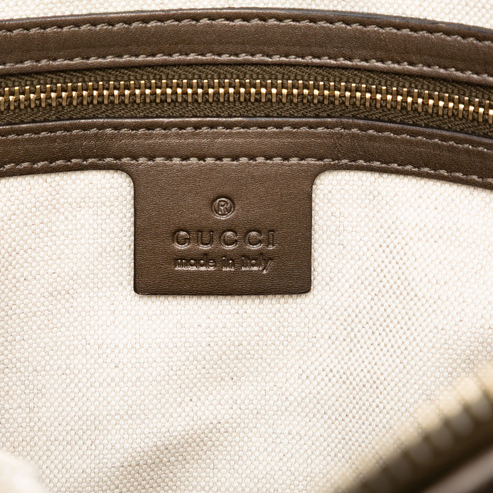 Metallic Guccissima Heart Bit Tote