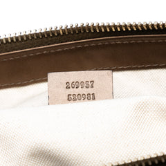 Metallic Guccissima Heart Bit Tote