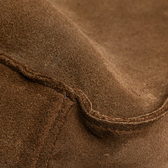 Suede Logo Strap Tote