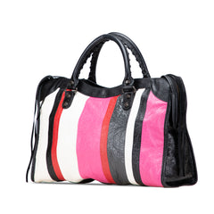 Lambskin Motocross Arena Multicolore Classic City Satchel