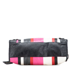 Lambskin Motocross Arena Multicolore Classic City Satchel