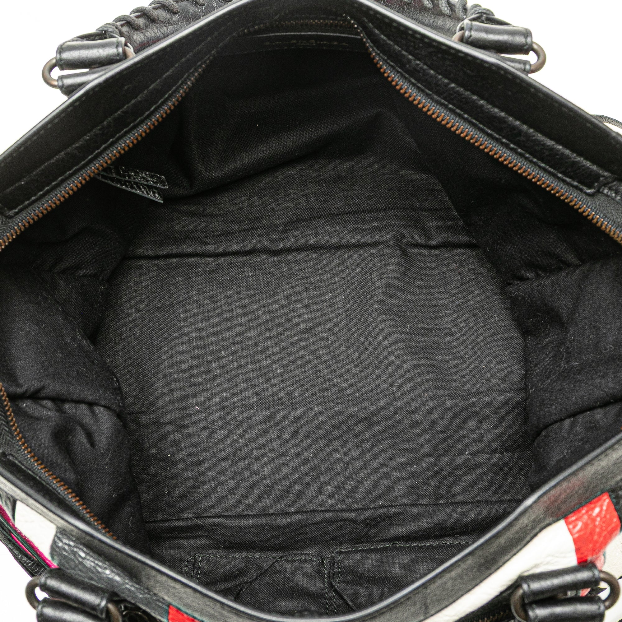 Lambskin Motocross Arena Multicolore Classic City Satchel
