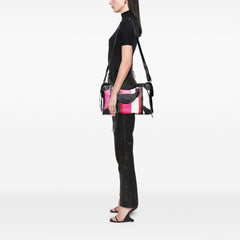 Lambskin Motocross Arena Multicolore Classic City Satchel