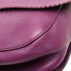 Nappa Anagram Tassel Crossbody