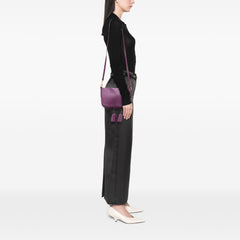 Nappa Anagram Tassel Crossbody