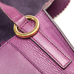 Nappa Anagram Tassel Crossbody