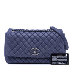 Large Calfskin New Bubble Flap
