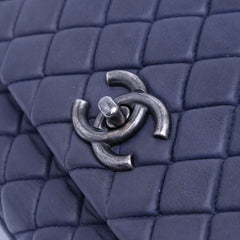 Large Calfskin New Bubble Flap
