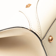 Calfskin and GG Canvas Nailhead Tote