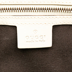 Calfskin and GG Canvas Nailhead Tote