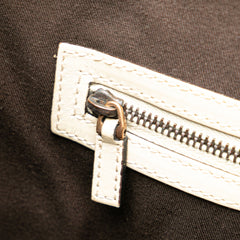 Calfskin and GG Canvas Nailhead Tote