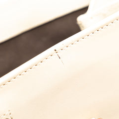Calfskin and GG Canvas Nailhead Tote