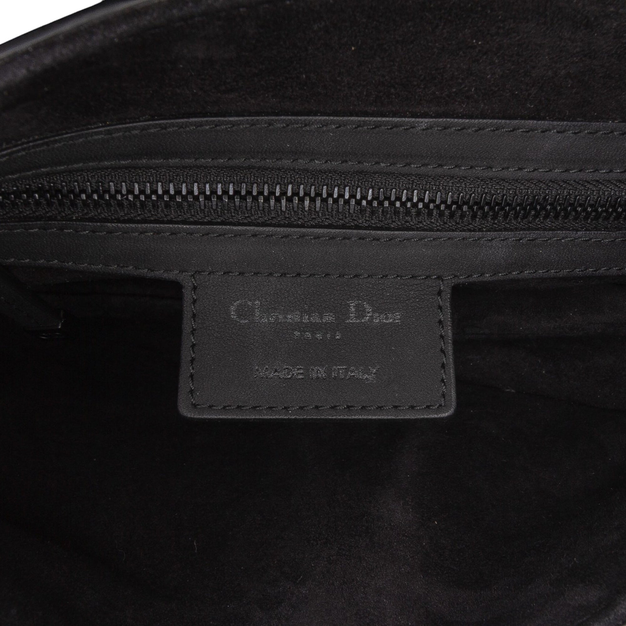 Ultra Matte Calfskin Saddle Bag