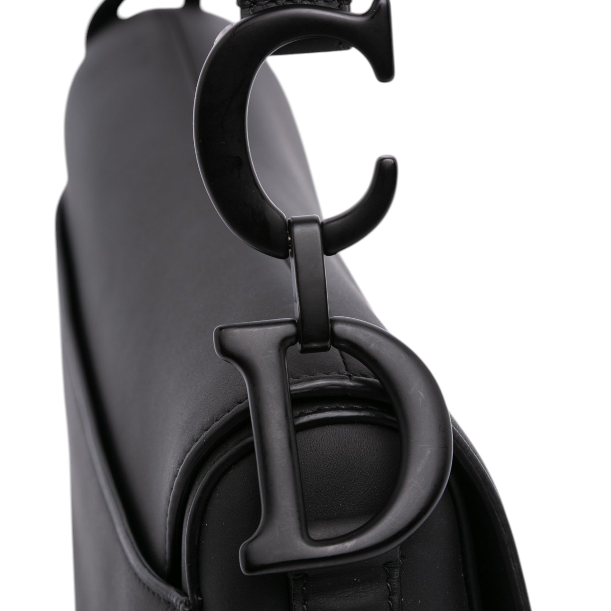Ultra Matte Calfskin Saddle Bag