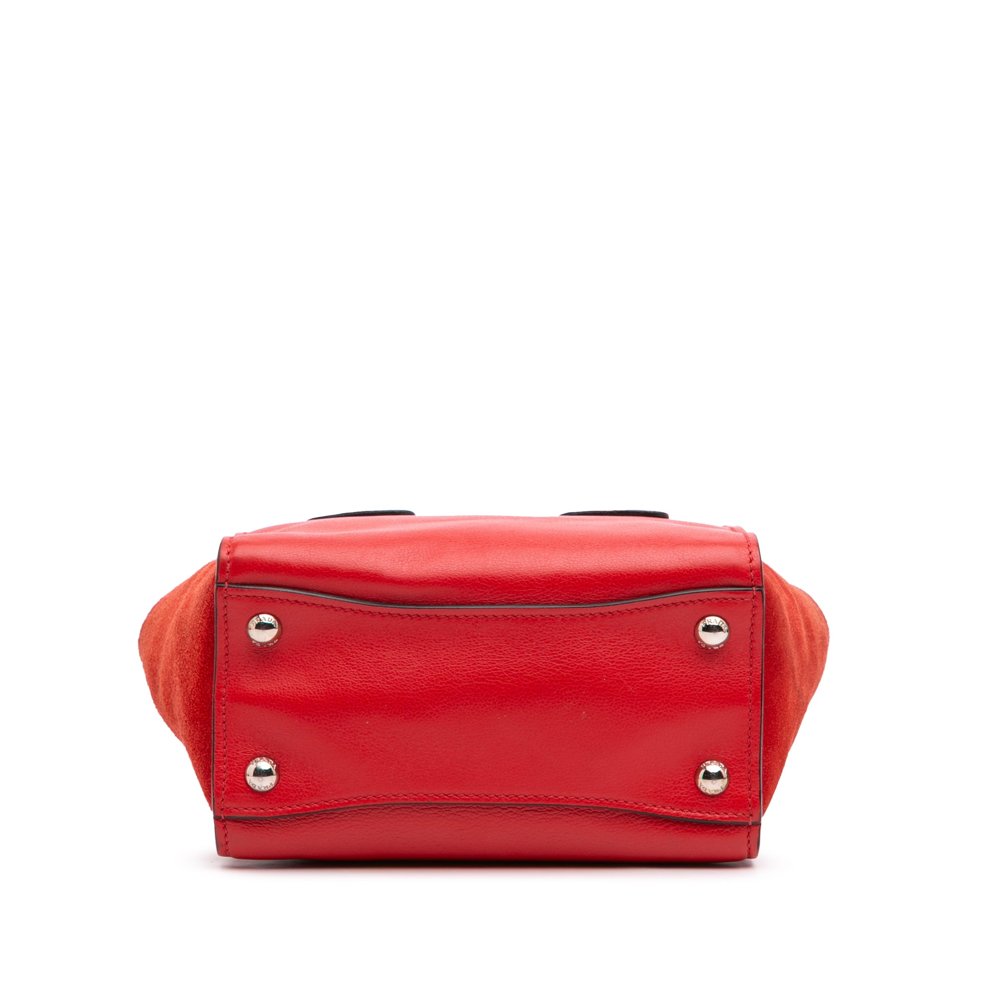 Small Glace Calf Twin Pocket Satchel