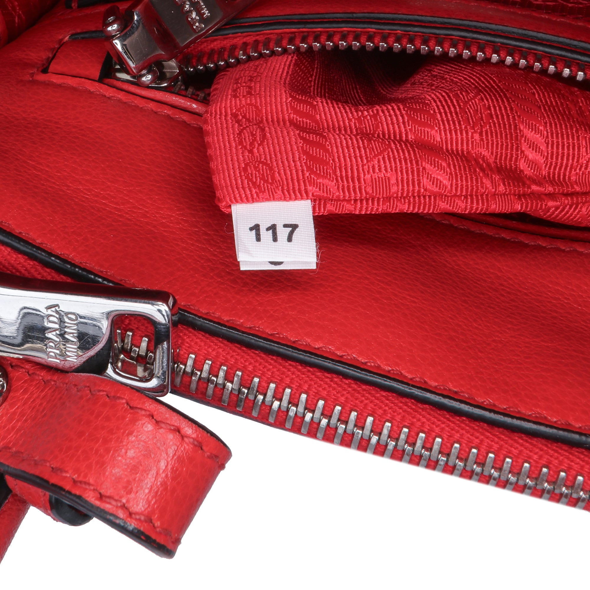 Small Glace Calf Twin Pocket Satchel
