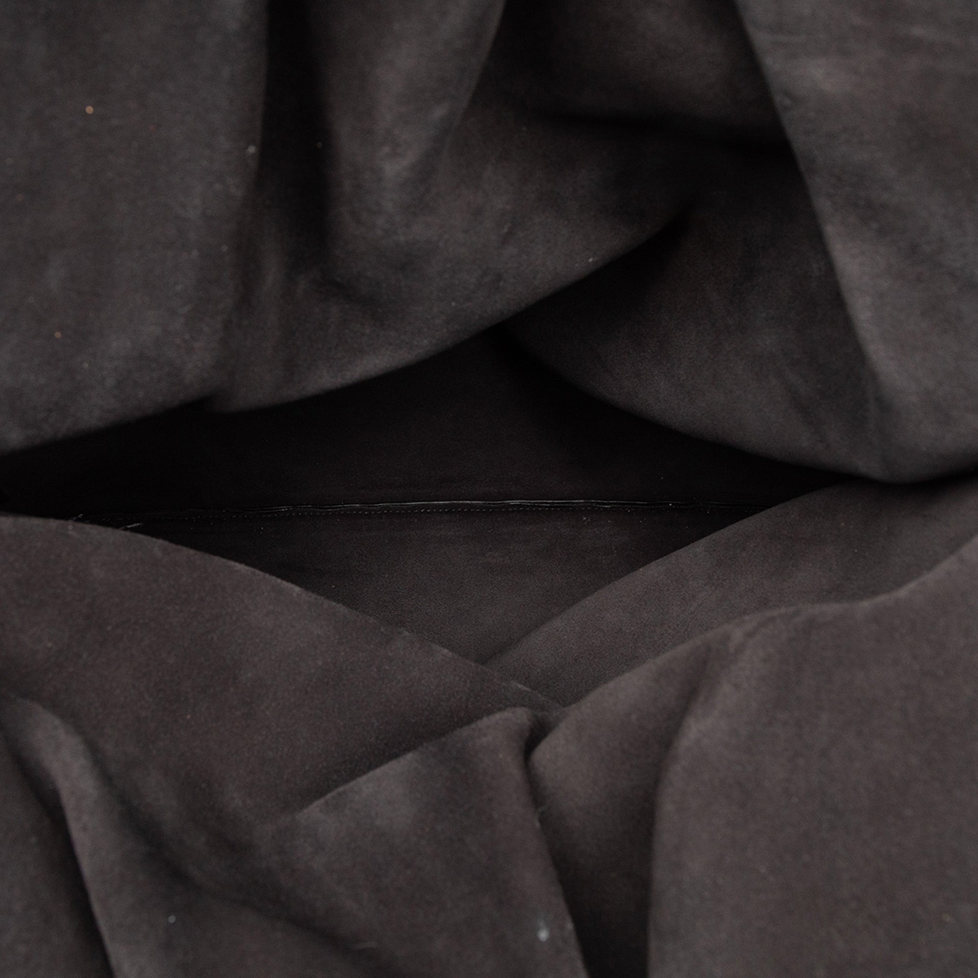 Leather Open Triangle Sac Handbag