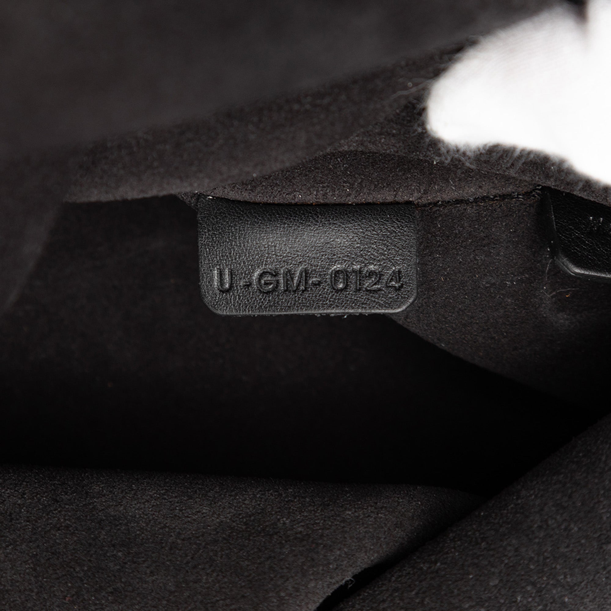 Leather Open Triangle Sac Handbag