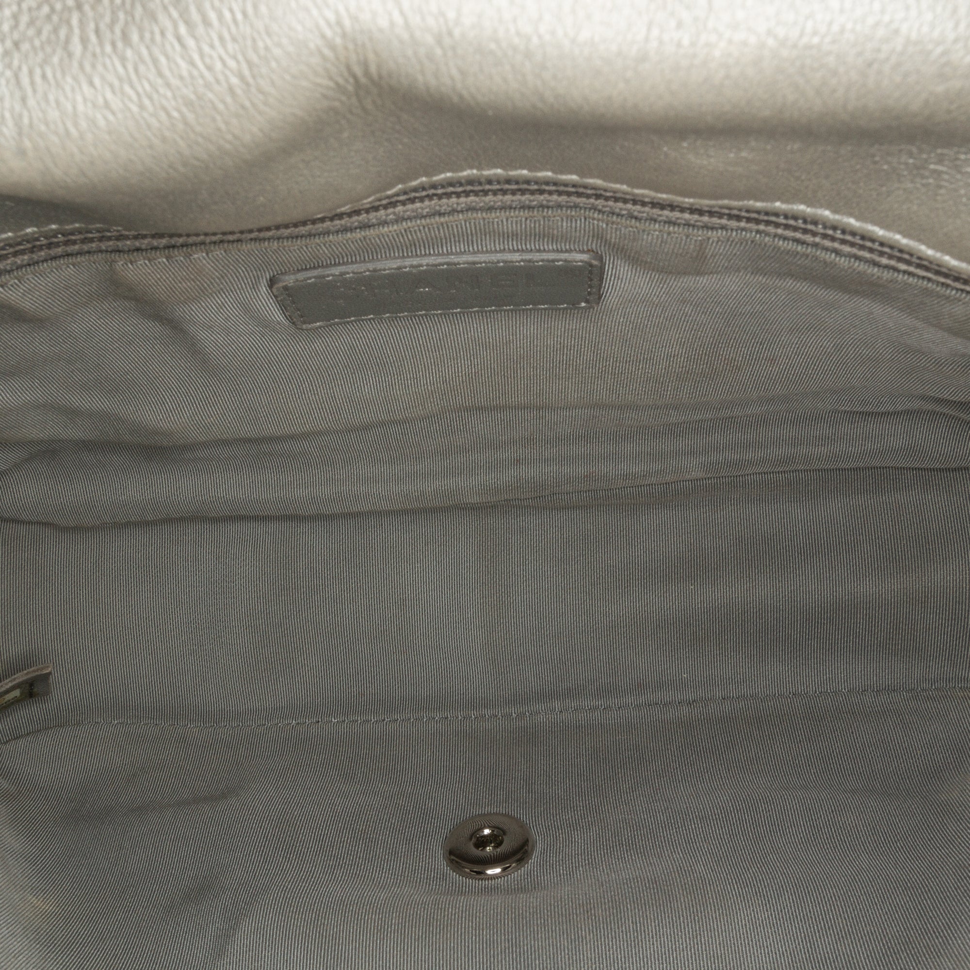 Medium Chevron Calfskin Stud Wars Flap