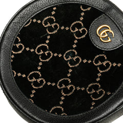 GG Marmont Velvet Round Crossbody