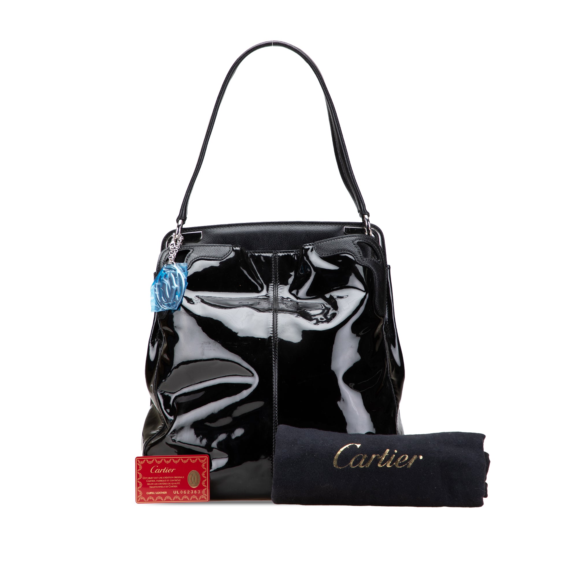 Patent Marcello De Cartier Shoulder Bag