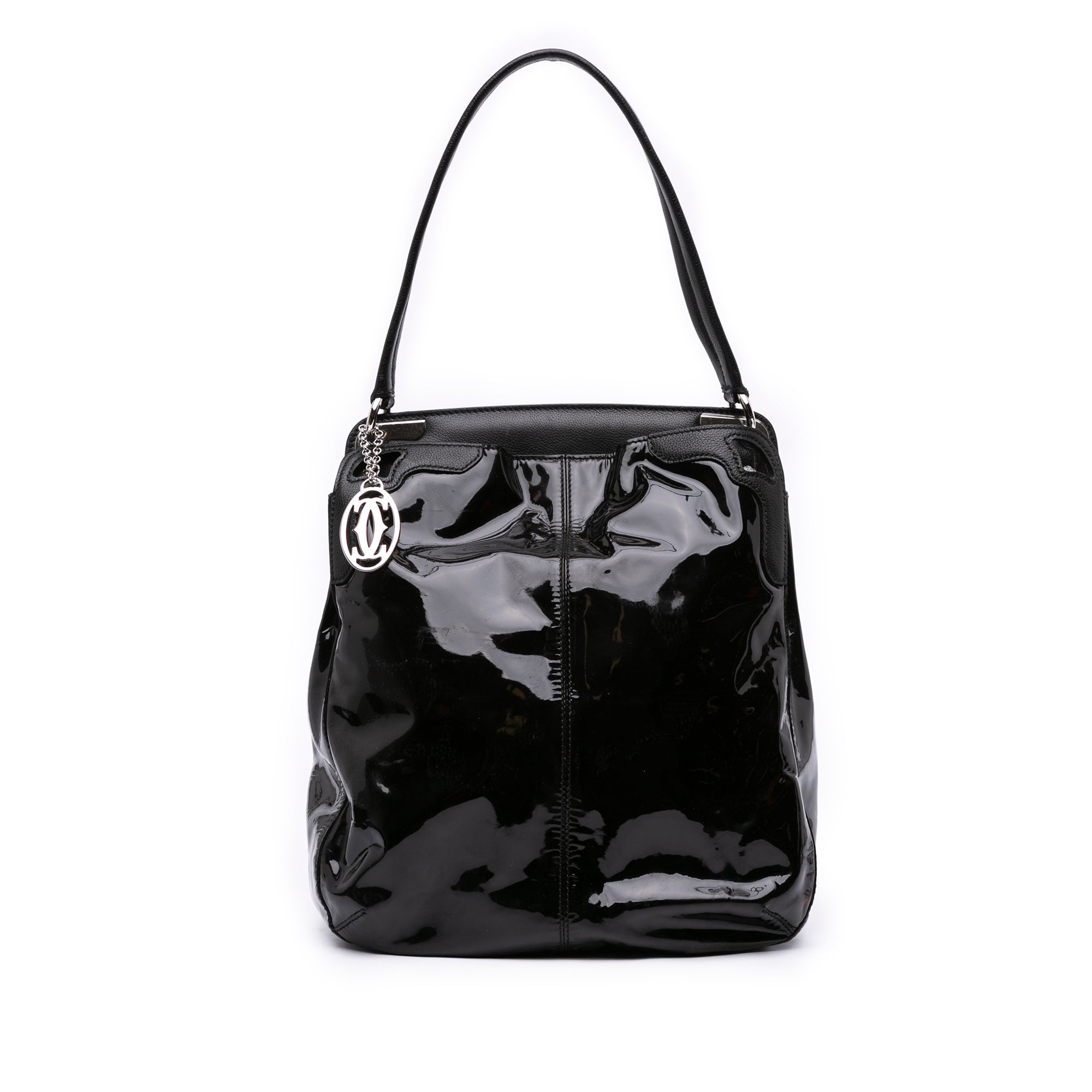 Patent Marcello De Cartier Shoulder Bag