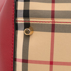 Small Haymarket Check Canvas Canterbury Tote