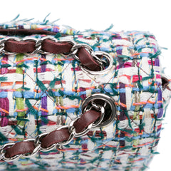 Medium Classic Tweed Double Flap