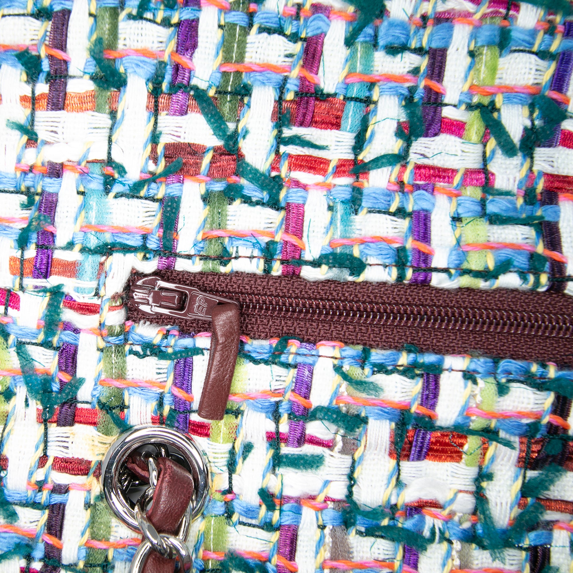 Medium Classic Tweed Double Flap