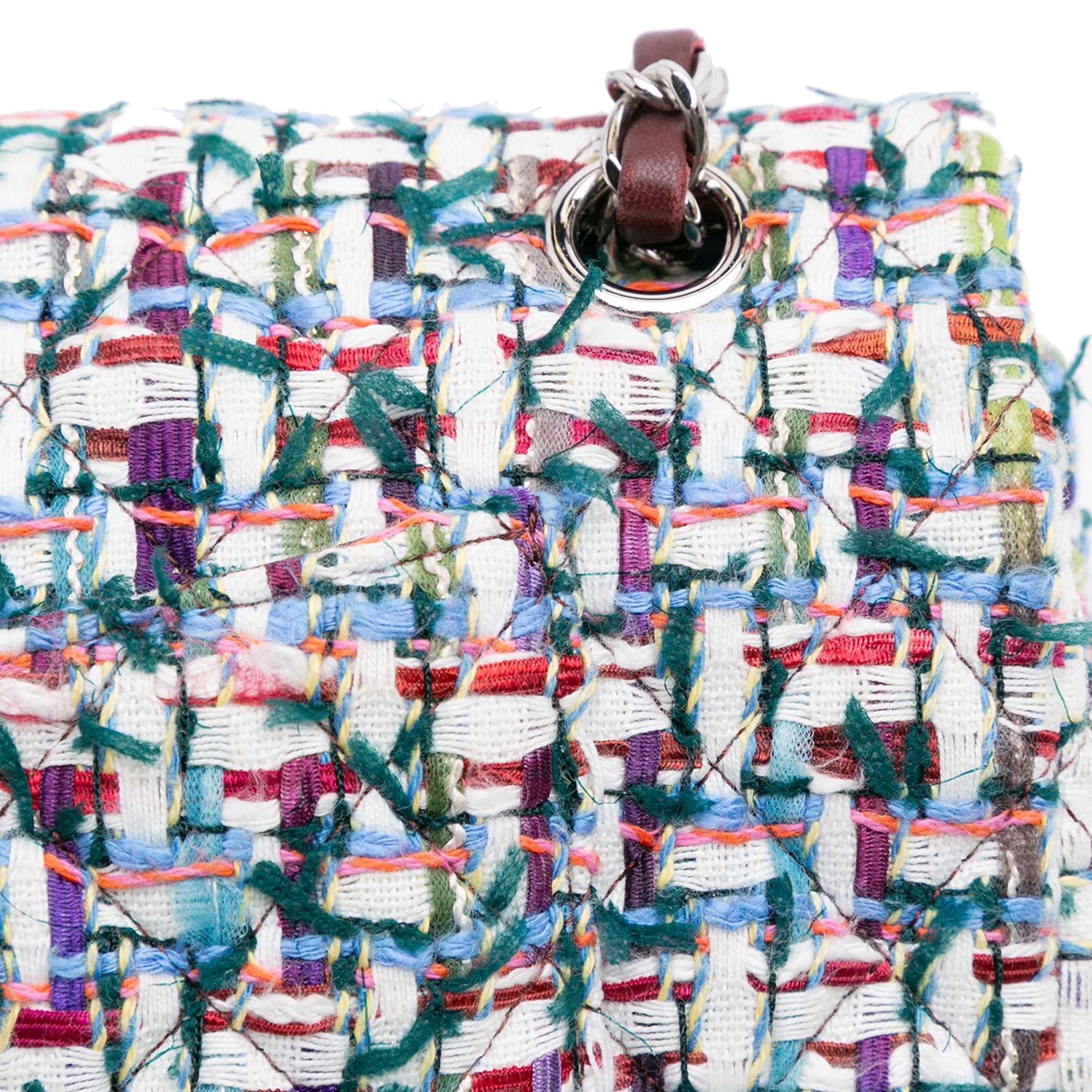 Medium Classic Tweed Double Flap