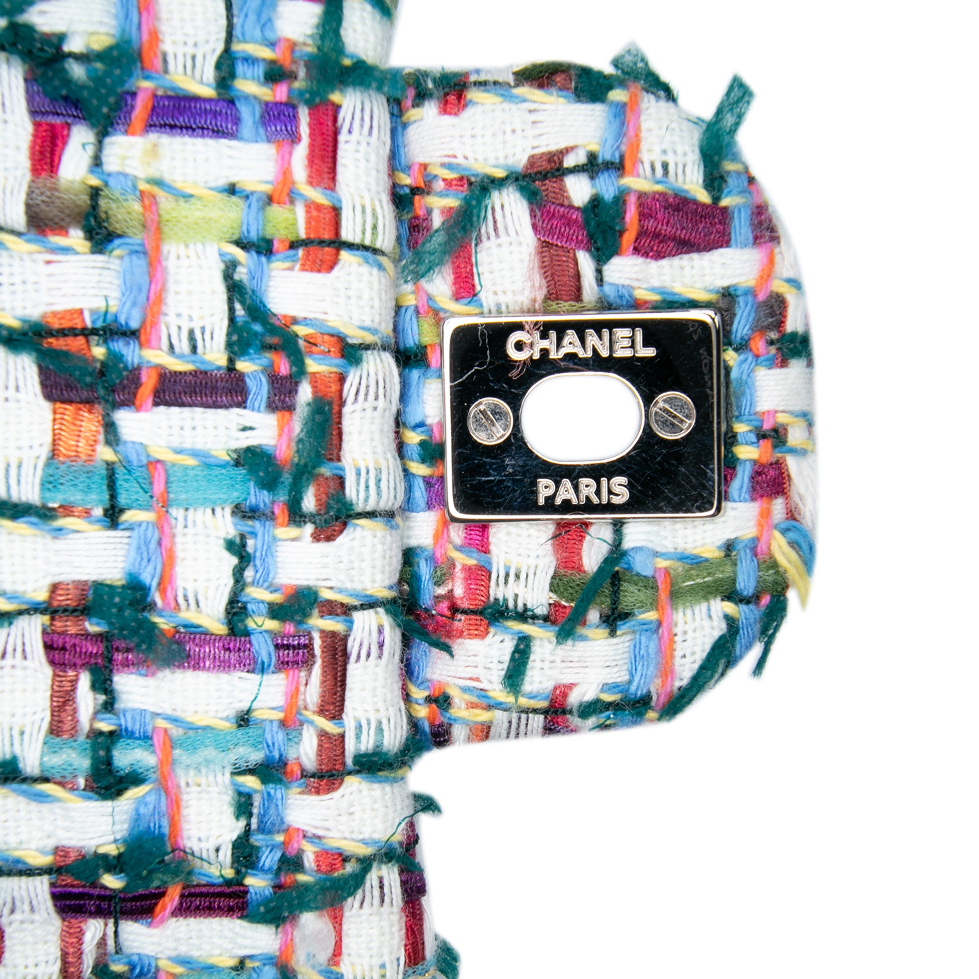 Medium Classic Tweed Double Flap