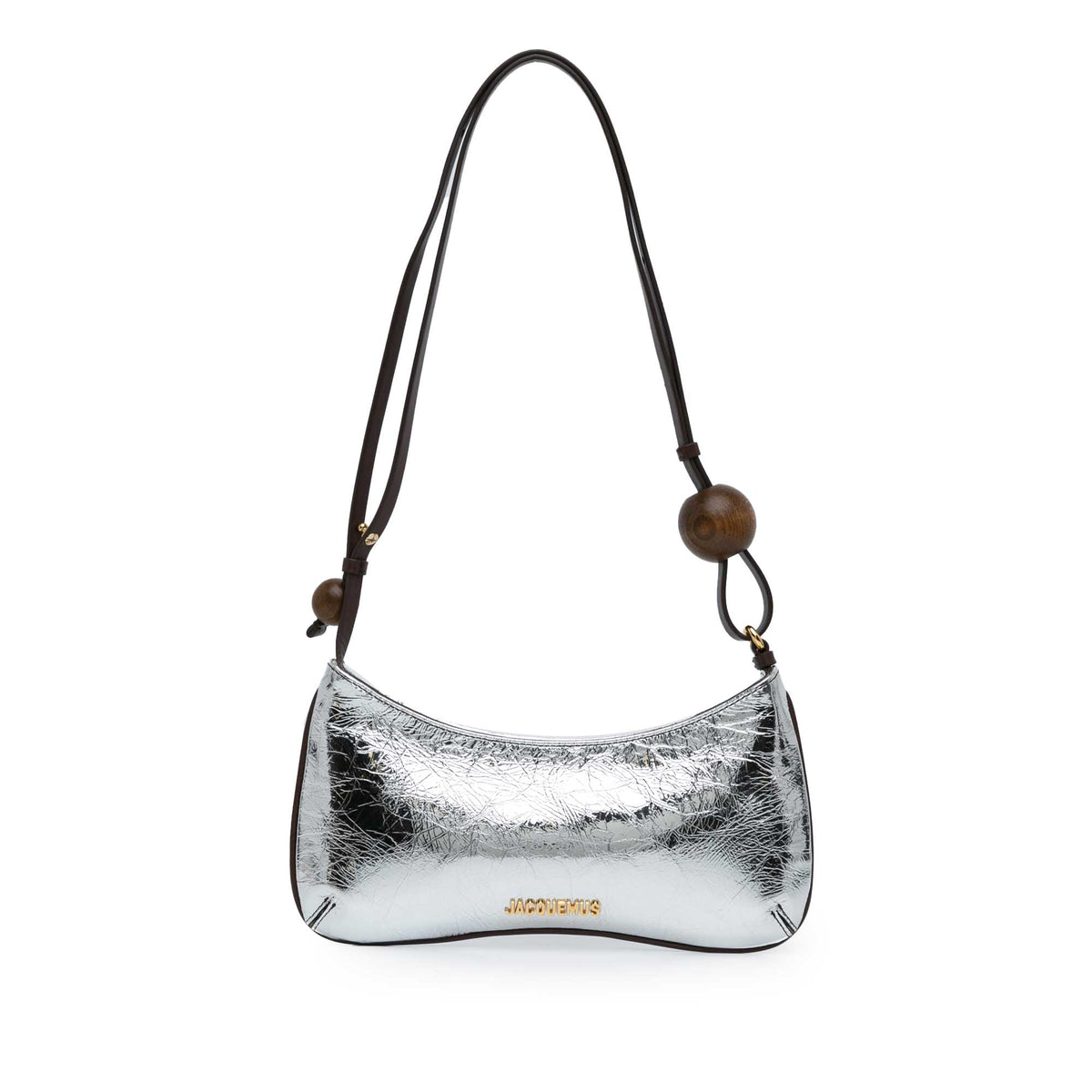 Metallic Calfskin Le Bisou Perle Shoulder Bag