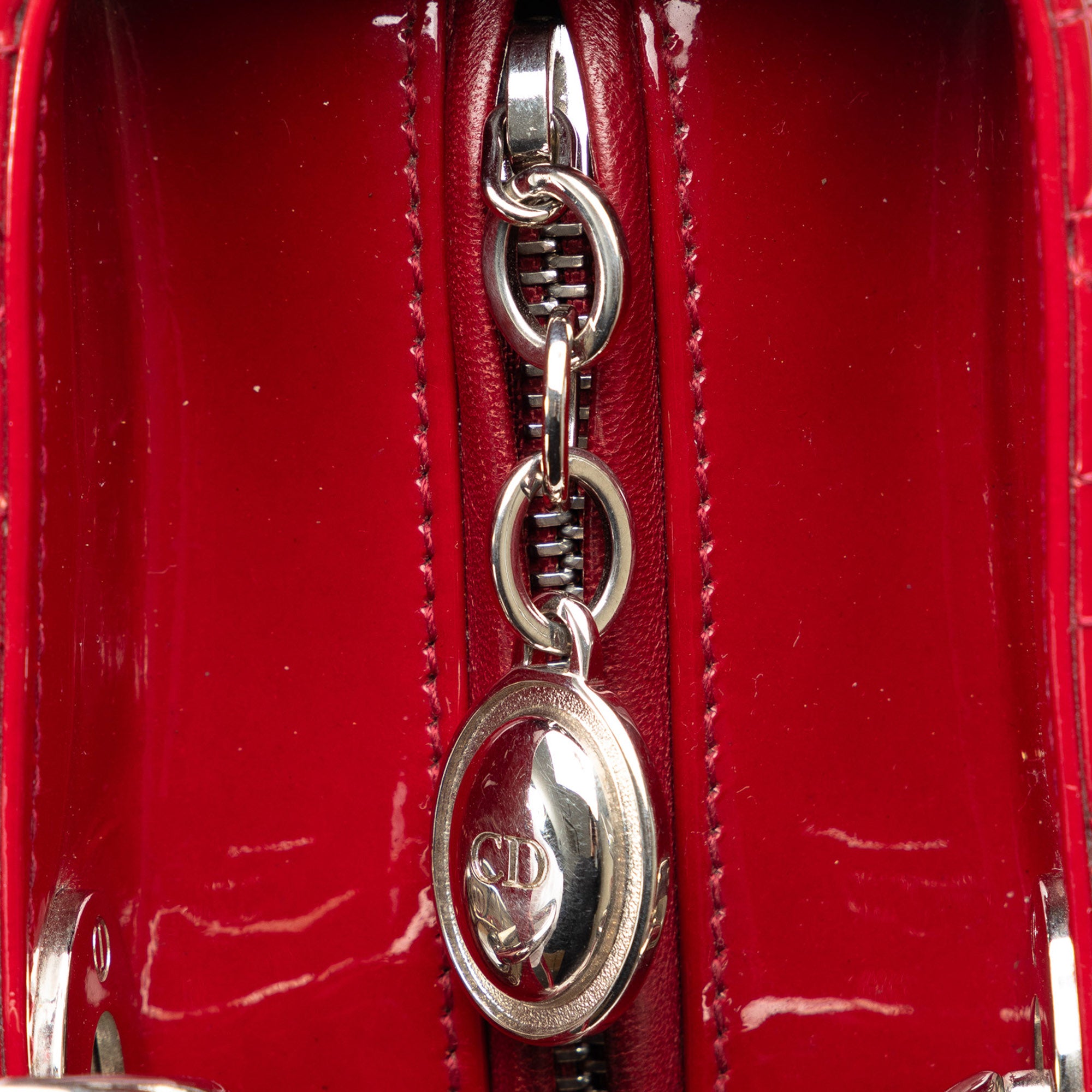 Large Patent Cannage Lady Dior_7
