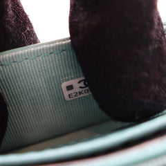 CC Quilted Calfskin Flap Card Holder