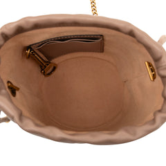 Small GG Marmont Leather Matelasse Bucket Bag