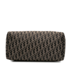 Oblique Canvas Boston Bag