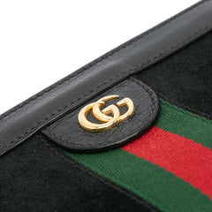 Small Suede Ophidia Chain Crossbody