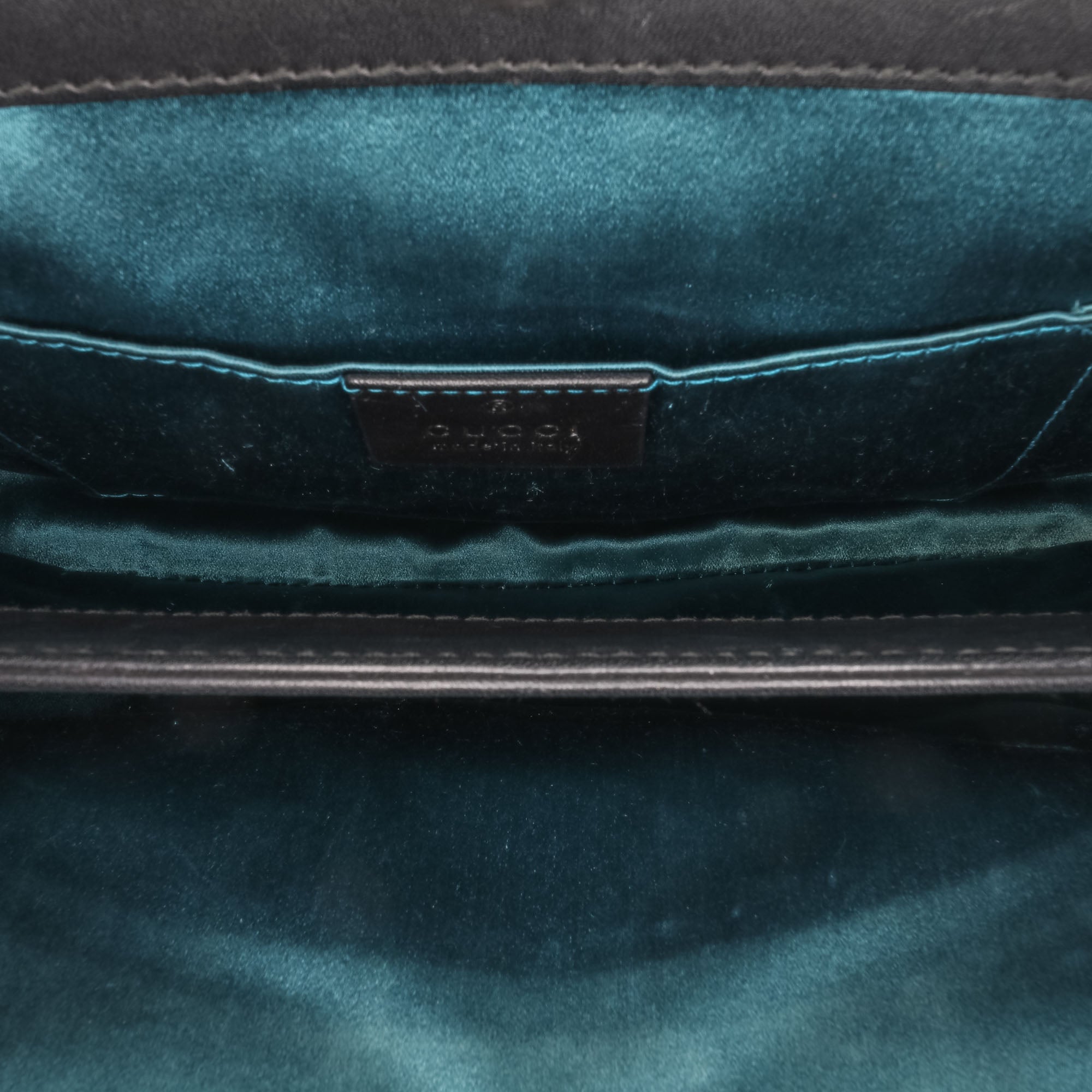 Small Suede Ophidia Chain Crossbody