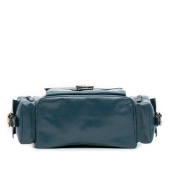 Shiny Leather Camera Bag