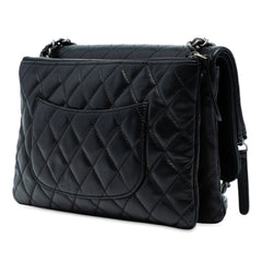 Paris-Salzburg Lambskin Zip Multi Flap