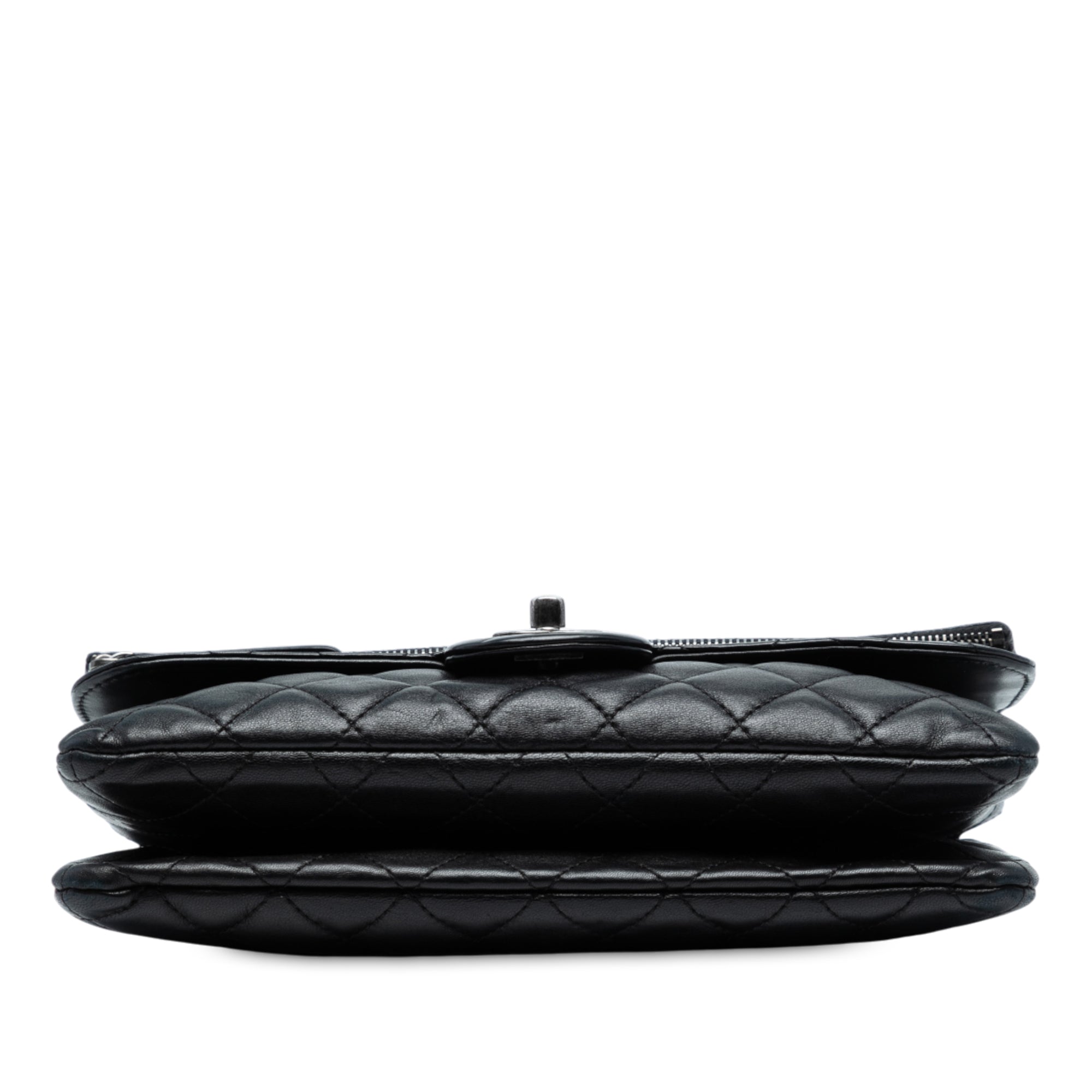 Paris-Salzburg Lambskin Zip Multi Flap