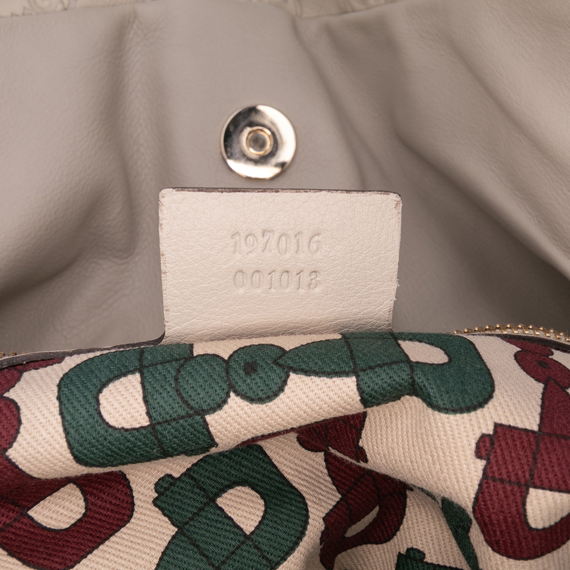 Large Guccissima Hysteria Satchel