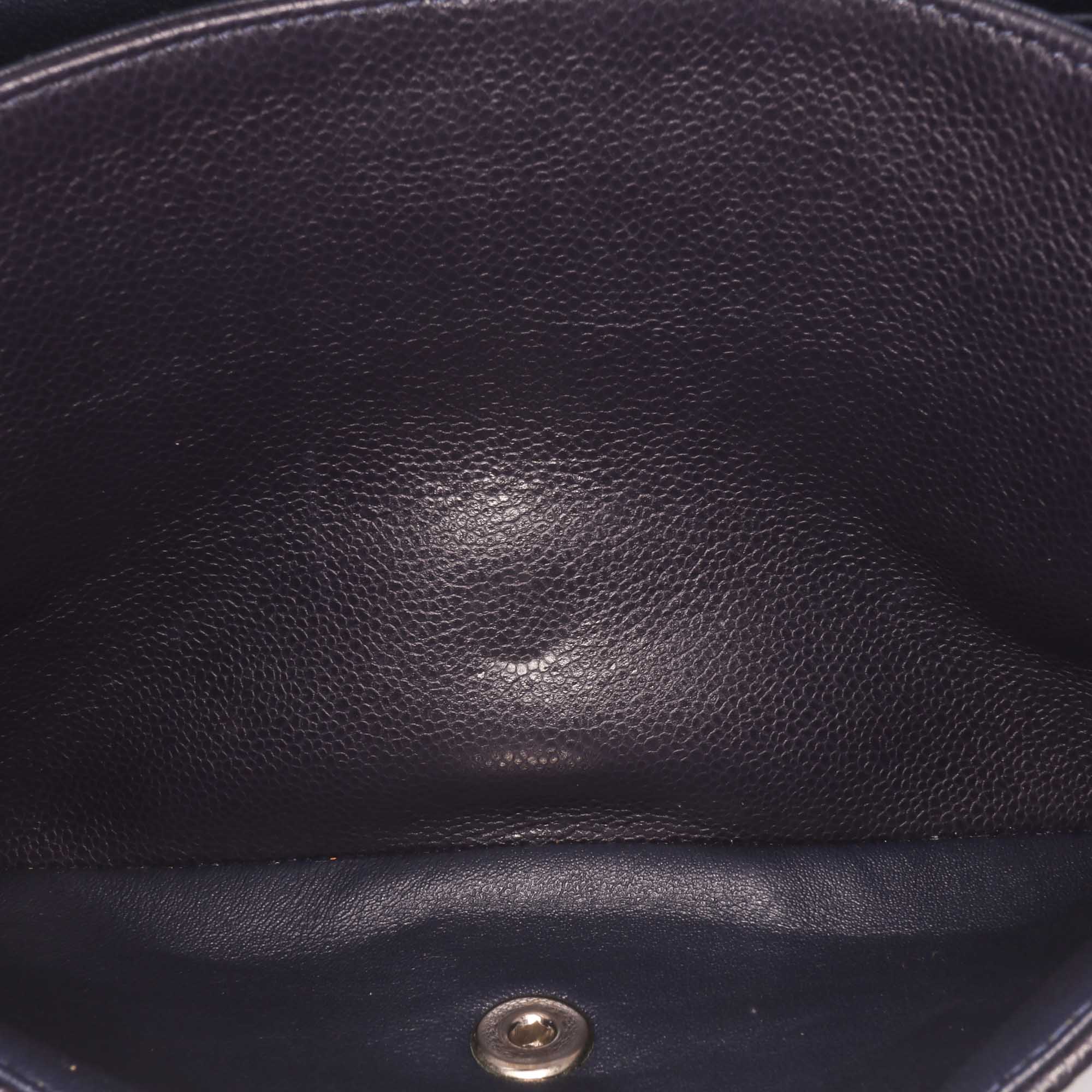 Jumbo Classic Caviar Double Flap