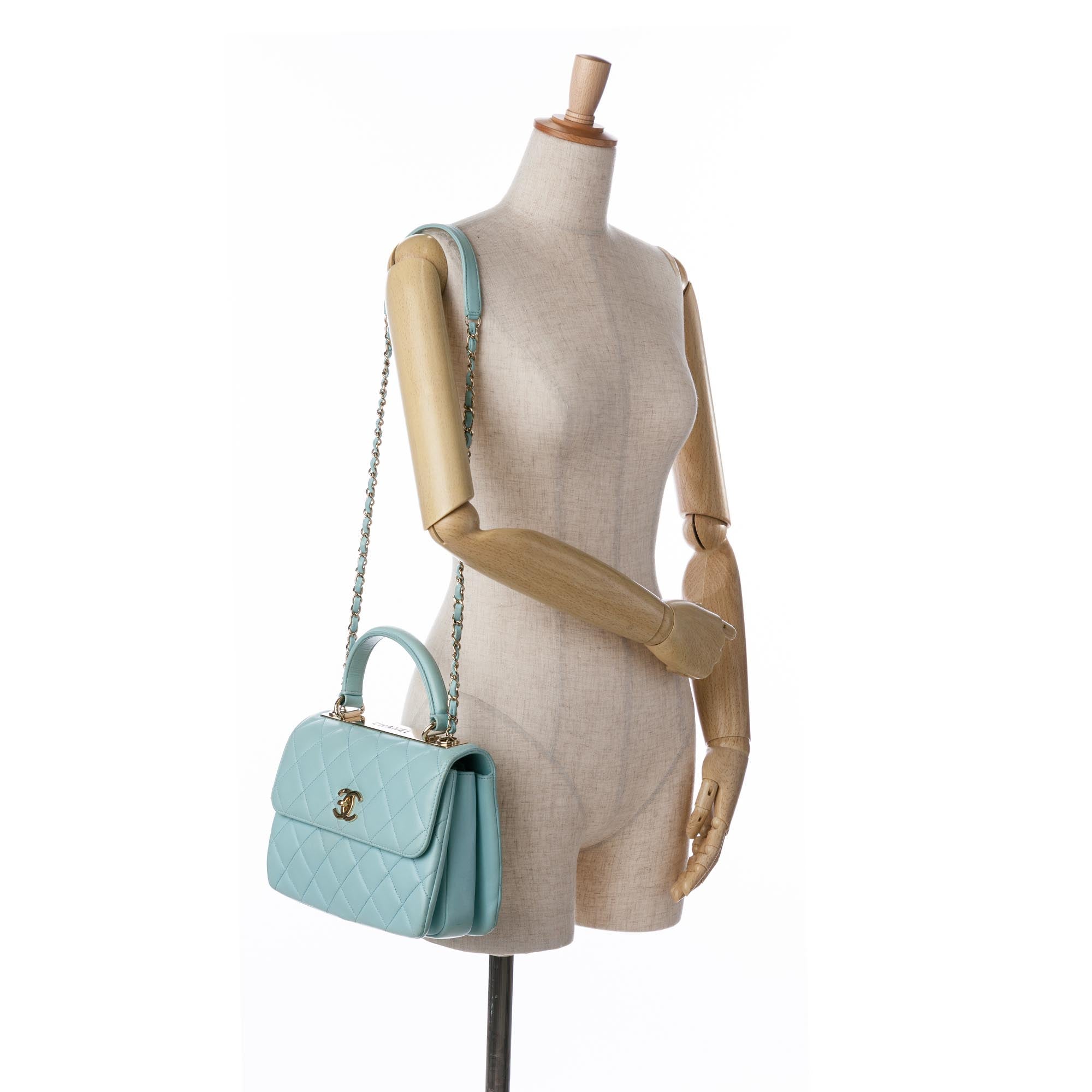Small Quilted Lambskin Trendy CC Flap