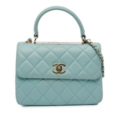 Small Quilted Lambskin Trendy CC Flap