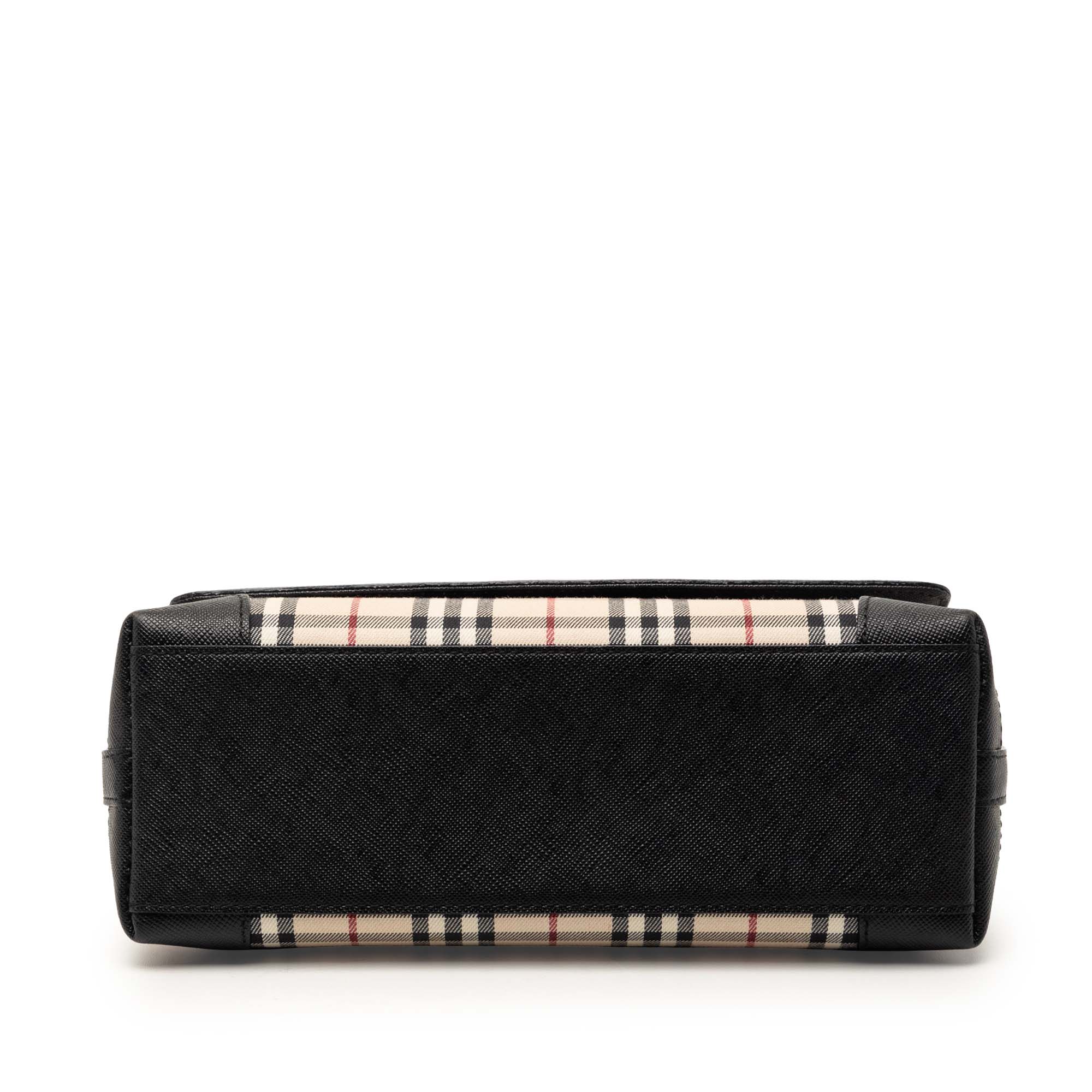 House Check Canvas Flap Crossbody