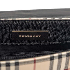 House Check Canvas Flap Crossbody