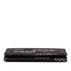 Denim Coco Flap Wallet